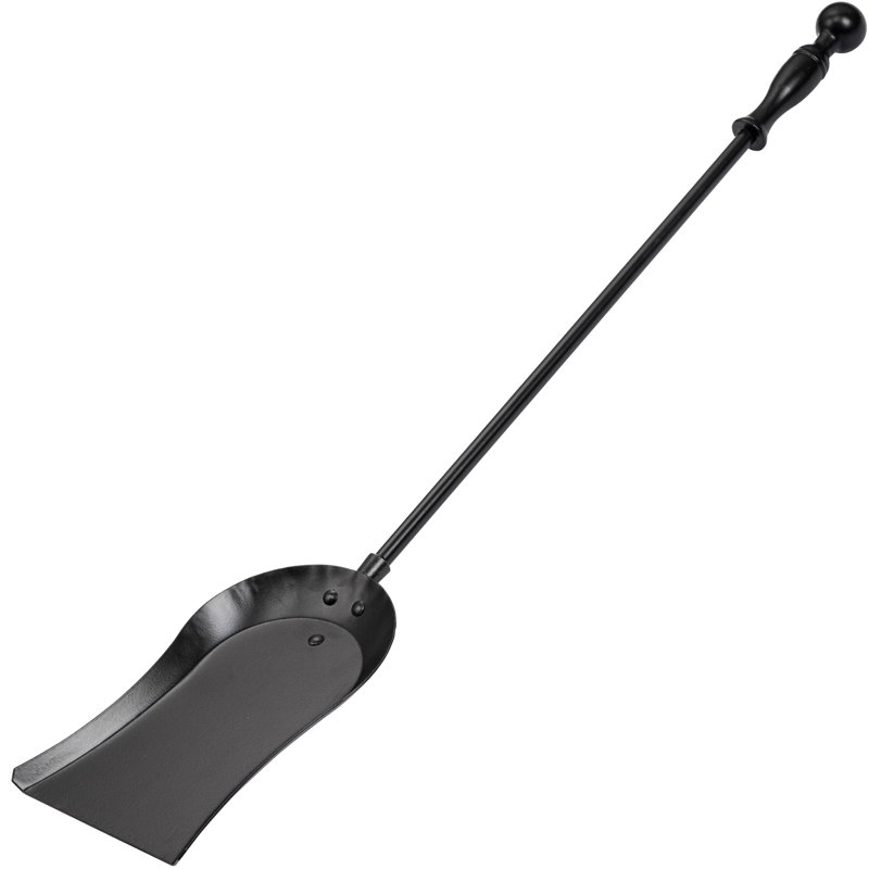 Amagabeli 26.5In Fireplace Ash Shovel Heavy Gauge Steel Fireplace Scoop